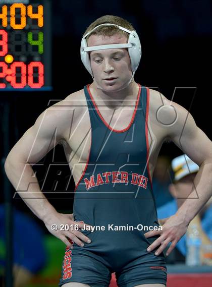 Thumbnail 2 in CIF Southern Section Masters Wrestling Championships (Semifinals) photogallery.