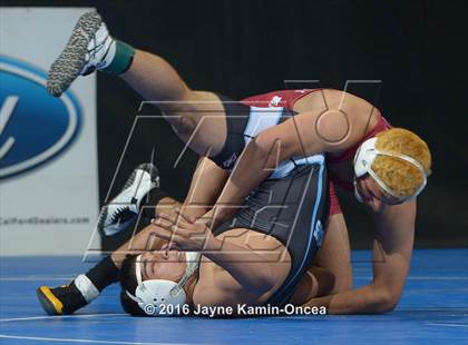 Thumbnail 3 in CIF Southern Section Masters Wrestling Championships (Semifinals) photogallery.