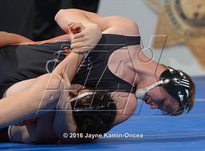 Thumbnail 2 in CIF Southern Section Masters Wrestling Championships (Semifinals) photogallery.
