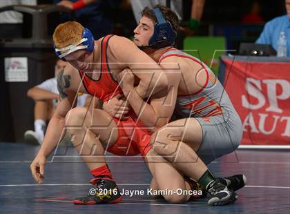Thumbnail 3 in CIF Southern Section Masters Wrestling Championships (Semifinals) photogallery.
