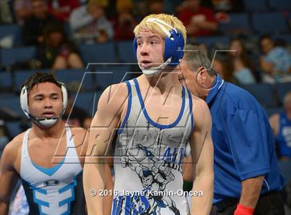 Thumbnail 3 in CIF Southern Section Masters Wrestling Championships (Semifinals) photogallery.