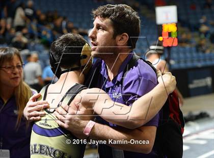 Thumbnail 3 in CIF Southern Section Masters Wrestling Championships (Semifinals) photogallery.