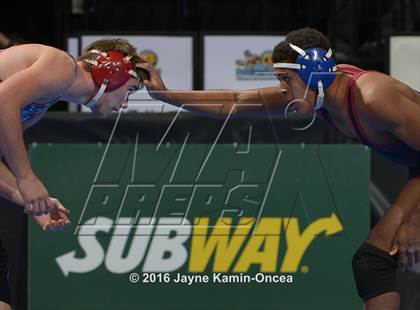 Thumbnail 3 in CIF Southern Section Masters Wrestling Championships (Semifinals) photogallery.