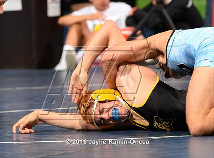 Thumbnail 3 in CIF Southern Section Masters Wrestling Championships (Semifinals) photogallery.