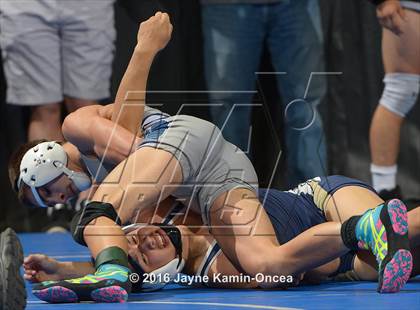 Thumbnail 3 in CIF Southern Section Masters Wrestling Championships (Semifinals) photogallery.