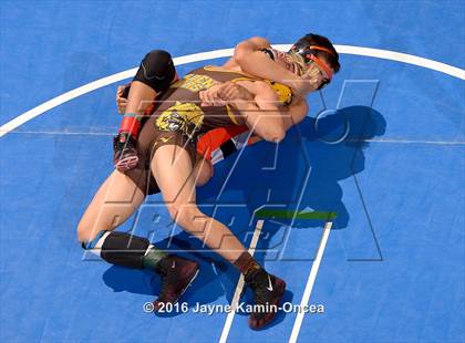 Thumbnail 3 in CIF Southern Section Masters Wrestling Championships (Semifinals) photogallery.
