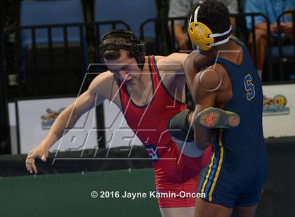 Thumbnail 1 in CIF Southern Section Masters Wrestling Championships (Semifinals) photogallery.