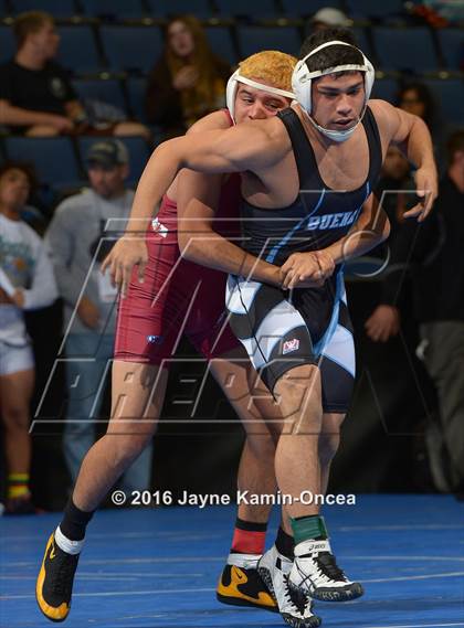 Thumbnail 3 in CIF Southern Section Masters Wrestling Championships (Semifinals) photogallery.