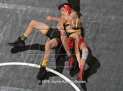 Thumbnail 3 in CIF Southern Section Masters Wrestling Championships (Semifinals) photogallery.