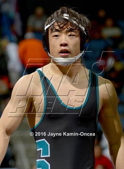 Thumbnail 2 in CIF Southern Section Masters Wrestling Championships (Semifinals) photogallery.