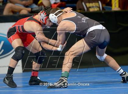 Thumbnail 3 in CIF Southern Section Masters Wrestling Championships (Semifinals) photogallery.