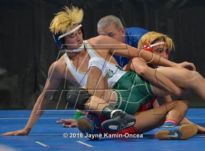 Thumbnail 1 in CIF Southern Section Masters Wrestling Championships (Semifinals) photogallery.