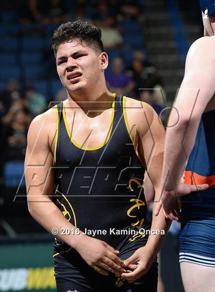 Thumbnail 2 in CIF Southern Section Masters Wrestling Championships (Semifinals) photogallery.