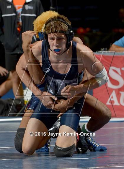 Thumbnail 1 in CIF Southern Section Masters Wrestling Championships (Semifinals) photogallery.