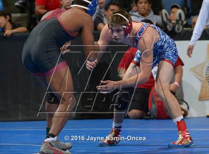 Thumbnail 2 in CIF Southern Section Masters Wrestling Championships (Semifinals) photogallery.