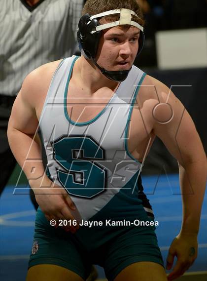 Thumbnail 3 in CIF Southern Section Masters Wrestling Championships (Semifinals) photogallery.