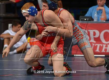 Thumbnail 2 in CIF Southern Section Masters Wrestling Championships (Semifinals) photogallery.