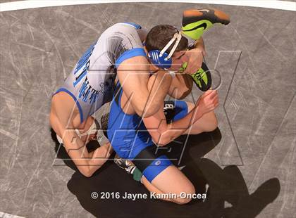 Thumbnail 2 in CIF Southern Section Masters Wrestling Championships (Semifinals) photogallery.