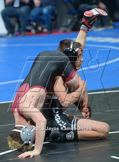 Thumbnail 1 in CIF Southern Section Masters Wrestling Championships (Semifinals) photogallery.
