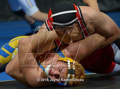 Thumbnail 3 in CIF Southern Section Masters Wrestling Championships (Semifinals) photogallery.