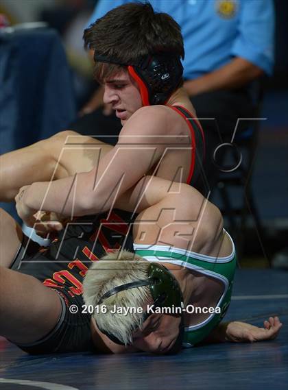 Thumbnail 1 in CIF Southern Section Masters Wrestling Championships (Semifinals) photogallery.