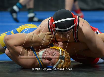 Thumbnail 1 in CIF Southern Section Masters Wrestling Championships (Semifinals) photogallery.