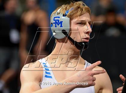 Thumbnail 1 in CIF Southern Section Masters Wrestling Championships (Semifinals) photogallery.