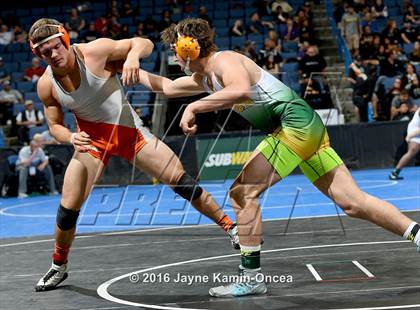 Thumbnail 2 in CIF Southern Section Masters Wrestling Championships (Semifinals) photogallery.