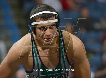 Thumbnail 2 in CIF Southern Section Masters Wrestling Championships (Semifinals) photogallery.