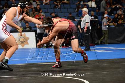 Thumbnail 1 in CIF Southern Section Masters Wrestling Championships (Semifinals) photogallery.