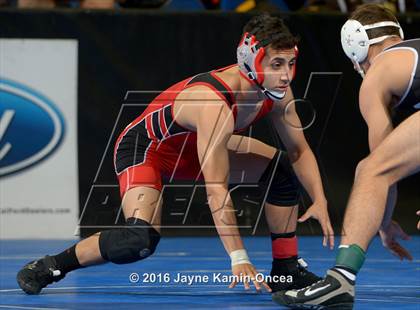 Thumbnail 2 in CIF Southern Section Masters Wrestling Championships (Semifinals) photogallery.