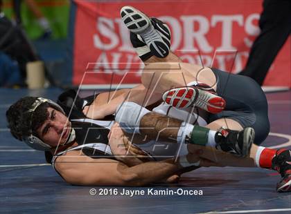 Thumbnail 3 in CIF Southern Section Masters Wrestling Championships (Semifinals) photogallery.