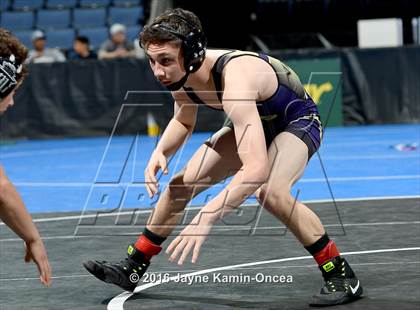 Thumbnail 3 in CIF Southern Section Masters Wrestling Championships (Semifinals) photogallery.