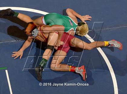 Thumbnail 3 in CIF Southern Section Masters Wrestling Championships (Semifinals) photogallery.