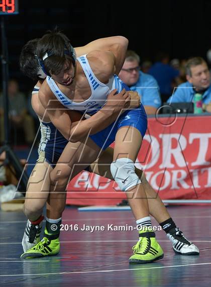 Thumbnail 1 in CIF Southern Section Masters Wrestling Championships (Semifinals) photogallery.