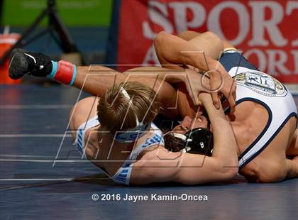 Thumbnail 2 in CIF Southern Section Masters Wrestling Championships (Semifinals) photogallery.