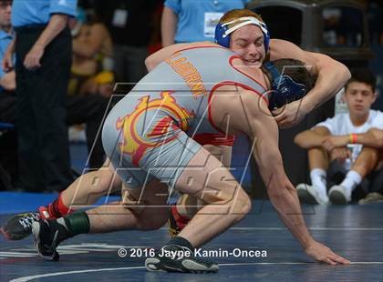 Thumbnail 3 in CIF Southern Section Masters Wrestling Championships (Semifinals) photogallery.