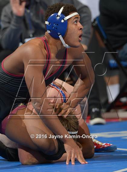 Thumbnail 1 in CIF Southern Section Masters Wrestling Championships (Semifinals) photogallery.