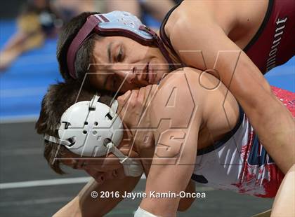 Thumbnail 1 in CIF Southern Section Masters Wrestling Championships (Semifinals) photogallery.