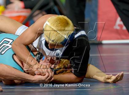 Thumbnail 1 in CIF Southern Section Masters Wrestling Championships (Semifinals) photogallery.