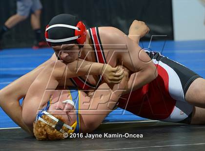 Thumbnail 2 in CIF Southern Section Masters Wrestling Championships (Semifinals) photogallery.