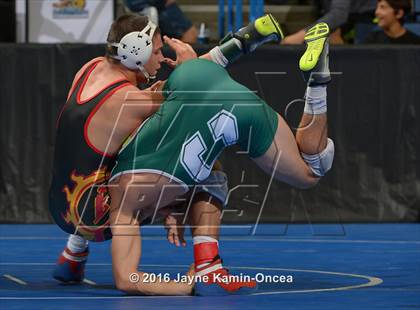 Thumbnail 2 in CIF Southern Section Masters Wrestling Championships (Semifinals) photogallery.