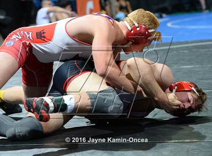 Thumbnail 1 in CIF Southern Section Masters Wrestling Championships (Semifinals) photogallery.