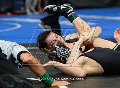 Thumbnail 2 in CIF Southern Section Masters Wrestling Championships (Semifinals) photogallery.