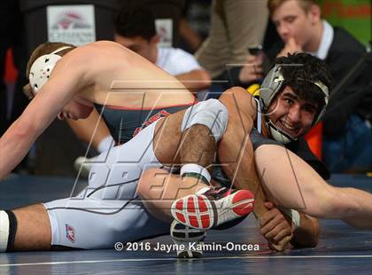 Thumbnail 2 in CIF Southern Section Masters Wrestling Championships (Semifinals) photogallery.