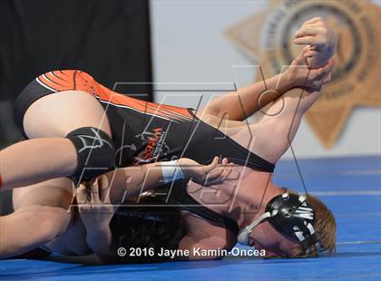 Thumbnail 3 in CIF Southern Section Masters Wrestling Championships (Semifinals) photogallery.