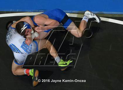 Thumbnail 1 in CIF Southern Section Masters Wrestling Championships (Semifinals) photogallery.