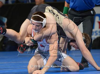 Thumbnail 2 in CIF Southern Section Masters Wrestling Championships (Semifinals) photogallery.