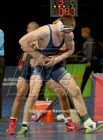 Thumbnail 2 in CIF Southern Section Masters Wrestling Championships (Semifinals) photogallery.