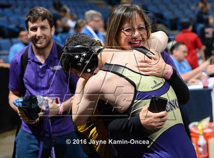 Thumbnail 2 in CIF Southern Section Masters Wrestling Championships (Semifinals) photogallery.